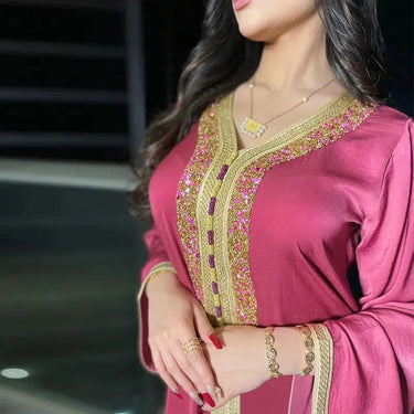 Fuchsia Kaftan